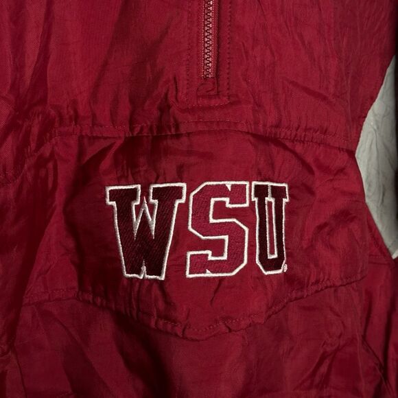 Vintage WSU Cougars Insulated Hooded Jacket XL - Picture 4 of 7
